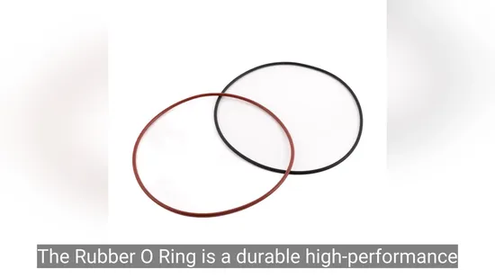 Customizable NBR Silicone FKM EPDM Rubber O Ring for Diverse Applications